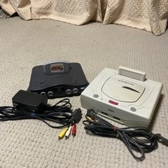 【受付終了】【難あり】NINTENDO64・セガサターンセット