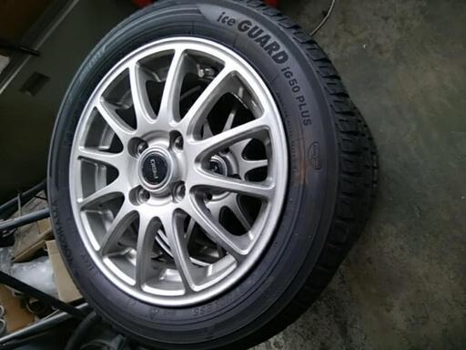 ヨコハマ製スタッドレス　155/65R14　４本セット