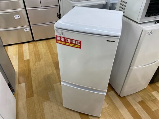 1年保証付き！SHARP 2ドア冷蔵庫　137L【トレファク岸和田】