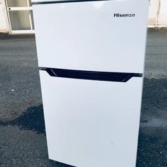 ♦️EJ974番 Hisense2ドア冷凍冷蔵庫 【2017年製】