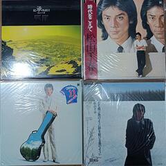 頭髪が豊かだった頃の松山千春さんのLPレコード盤7枚（注意:CD...