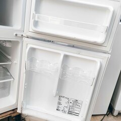 🧡❄ウィンターセール❄🩰2019年式★maxzen★JR090ML01WH★90L★2ドア冷凍冷蔵庫🎄小さめ冷蔵庫/コンパクトながらも大容量。省エネ&静音設計/耐熱天板になっており、電子レンジなどを置ける🧸1221-03