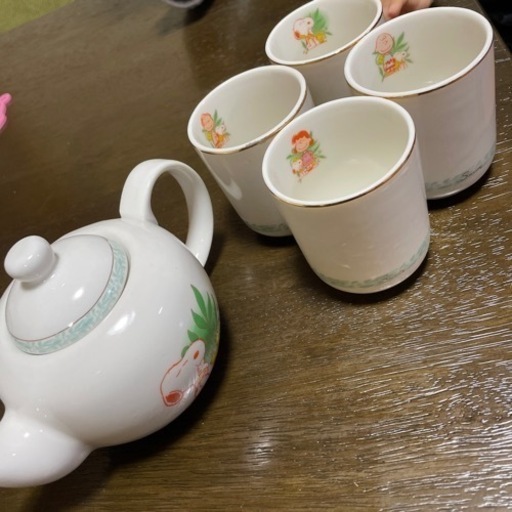 スヌーピー 急須 湯のみ セット アミューズメント景品 Ni2 下鴨生のその他の中古あげます 譲ります ジモティーで不用品の処分