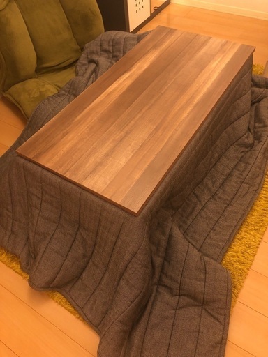 こたつテーブル、布団、カーペットセット