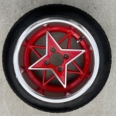 スターシャーク風タイヤ付アルミホイール４本セット