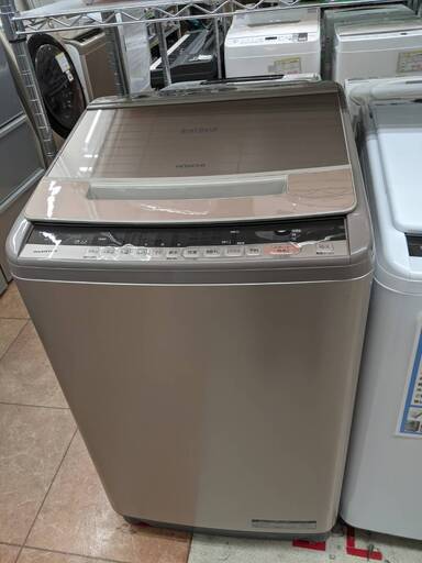 お値下げしました高年式 HITACHI 日立 10kg洗濯機 BW-V100C 2018年