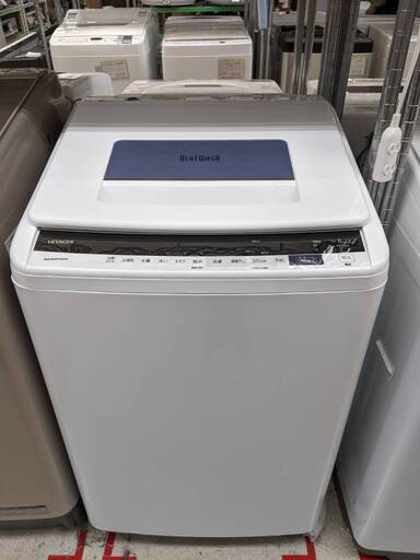 高年式 HITACHI 日立 8kg洗濯機 BW-T806 2020年