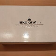 【未使用】niko and... 2WAYフェイクファースリッパ...