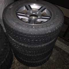 ジオランダースタッドレス　215/80R16 jb23ホイールセット