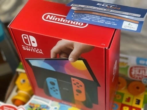 福袋 売れ残り 新品未開封店舗印レシートありNintendo Switch本体有機ELモデル) 家庭用ゲーム機本体