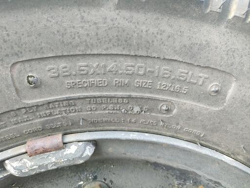 スーパースワンパー TSL　38.5x14.5x16.5　４本セット（中古）