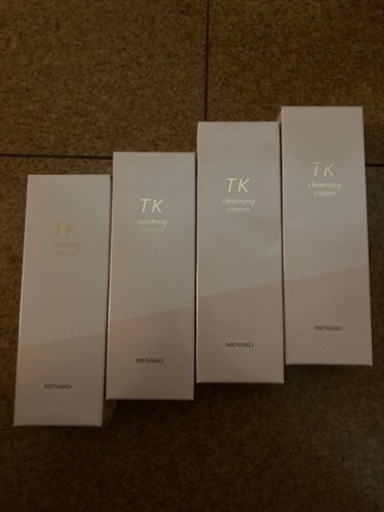 新品 メナード TK ウォッシング クレンジング クリーム各2