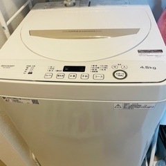 洗濯機SHARP 2020年製