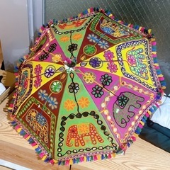 インドで買った手作り傘　譲ります
