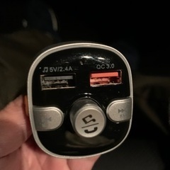 シガーソケット音楽 Bluetooth Usb 急速充電器 引っ越し整理中 新田の車のパーツの中古あげます 譲ります ジモティーで不用品の処分