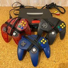 ニンテンドー64 コントローラー3台セット マリオカート64