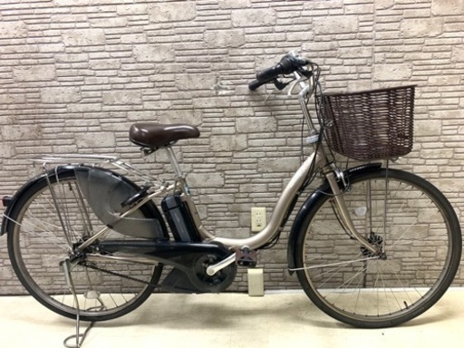 クリスマスSALE 東京23区配達無料　新基準　YAMAHAヤマハ　パスナチュラ　6.6Ah リチウム 電動自転車 中古 26