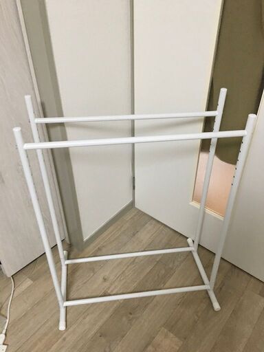 ニトリ押入れ クローゼットハンガーラック ヴェルサ ダブル Arrt 放出の収納家具 収納ケース の中古あげます 譲ります ジモティーで不用品の処分