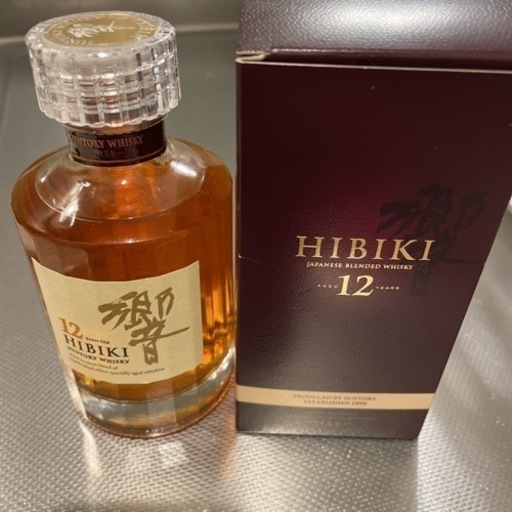 ウイスキー　響12年　180ml 旧ボトル