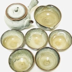 煎茶器揃 茶器 急須 湯呑み 茶道具 茶器セット 7点セット