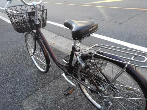 中古自転車2406 前後タイヤ新品！ ブリヂストン スーパーライト