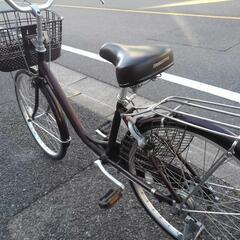 中古自転車1814 前後タイヤ新品！ ブリヂストン アルミーユ AU406