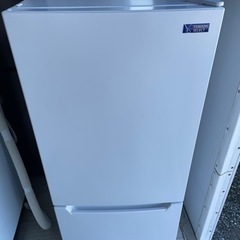●ヤマダ電気 2ドア冷凍冷蔵庫 2019年製 / シルバー●