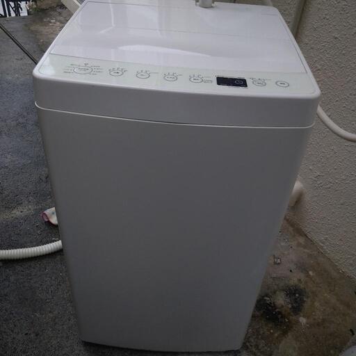 値下げします。7000→6000円！！明日以降来週頭ぐらいまでに、取りに来れる方限定で、2020年製。4.5リットル全自動洗濯機。