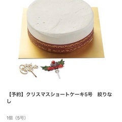【ネット決済】Oisix クリスマスケーキ　土台　冷凍 
