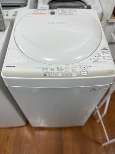 送料・設置込み　洗濯機　4.2kg TOSHIBA 2014年