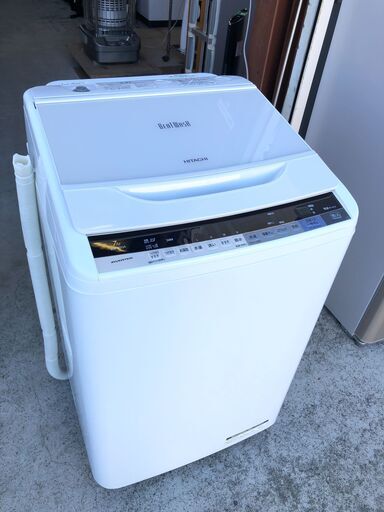 【動作保証あり】HITACHI 日立 ビートウォッシュ 2016年 BW-V70A 7.0kg 洗濯機【管理KRS404】