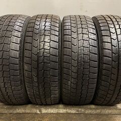 DUNLOP WINTER MAXX WM02 205/65R16 16インチ スタッドレス 4本 2019年製 バリ溝 ミニクロスオーバー アルファード等　(TC472)クレジットカード QRコード決済可能