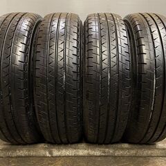 YOKOHAMA BluEarth-VAN RY55 195/80R15 107/105N LT 15インチ 夏タイヤ 4本 2020～21年製 バリ溝 ハイエース等　(TC471)クレジットカード QRコード決済可能