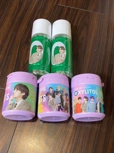 キシリトール　BTS テテ　テヒョン　V ボトル　セット