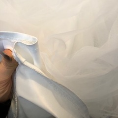 ウェディングドレス、パニエ、ベール付き　値下げ　4月末処分