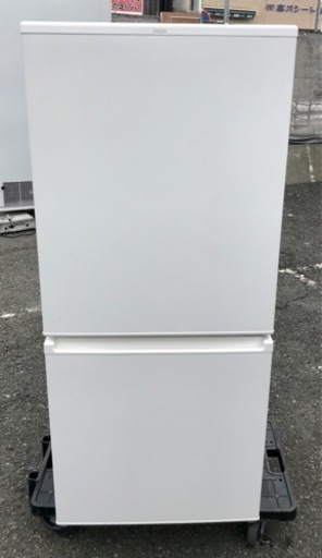◆美品！10年保証残り◆2019年製 AQUA 2ドア冷蔵庫 168L AQR-17J ホワイト アクア 冷凍冷蔵庫