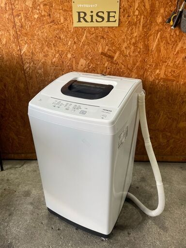 R２１０１　日立　５ｋｇ洗濯機　2021年製　本年ﾓﾃﾞﾙ