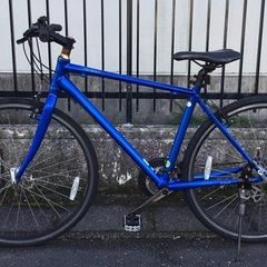 ＜整備・動作車＞クロスバイク momentum・モーメンタム サイズ・480㎜・シマノ外装3×8段変速。新品交換部品多数・お手入れ済で乗って帰れます