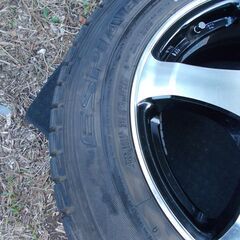 ファルケン ESPIA EPZ 8.5㍉前後 195/65R15 　KIRCHEIS 15×6J オフ43 ハブ径72 114.3　直接引き取り、配達も可能　日光市
