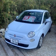 【ネット決済】車検たっぷり!!フィアット500!!低走行!!