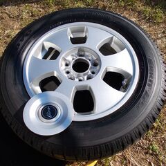 トーヨー　GARIT GS 8㍉前後 195/65R15 91Q 　BS GIRO DS6　マルチ穴 15×6J オフ45 ハブ径72 　直接引き取り、配達も可能　鉾田市