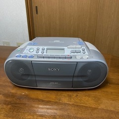 【ネット決済】SONY  CDラジオカセットコーダー