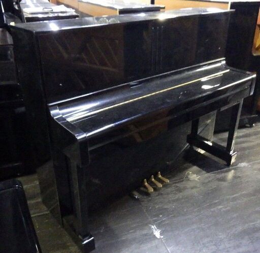 中古アップライトピアノ ディアパソン D25BAT 消音機能付き 高さ121cm 製造番号117***