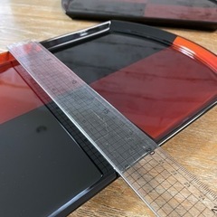 美品　高級漆器　お盆ペア　　　　　　　　