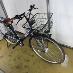 B638☆限定特価 使用1年☆ 中古自転車 マルイシ MOTIF ブルー【27