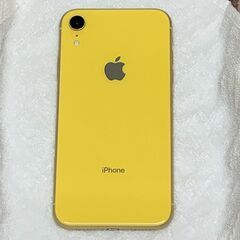 美品 Apple iPhoneXR 64GB SIMフリー(SIMロック解除済) イエロー 03