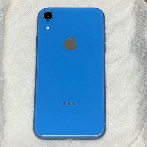 美品 Apple iPhoneXR 64GB SIMフリー(SIMロック解除済) ブルー 09