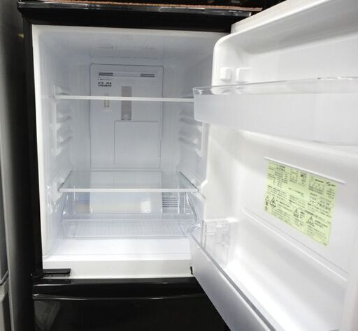 札幌 137L 2016年製 2ドア冷蔵庫 シャープ SJ-D14B－B ブラック 黒