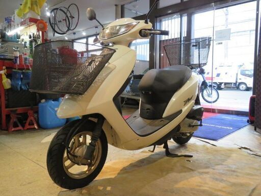 □HONDA DIO ホンダ ディオ AF62 50cc 613km ホワイト 実動! 原付 原