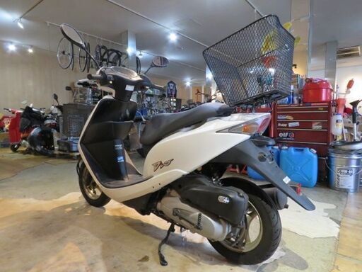 □HONDA DIO ホンダ ディオ AF62 50cc 613km ホワイト 実動! 原付 原